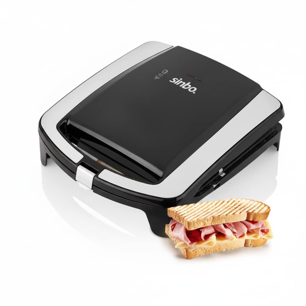 Tost Makinesi SSM-2587 750 W Teflon Yüzey ile Yapışmaz ve Kolay Temizlenebilir