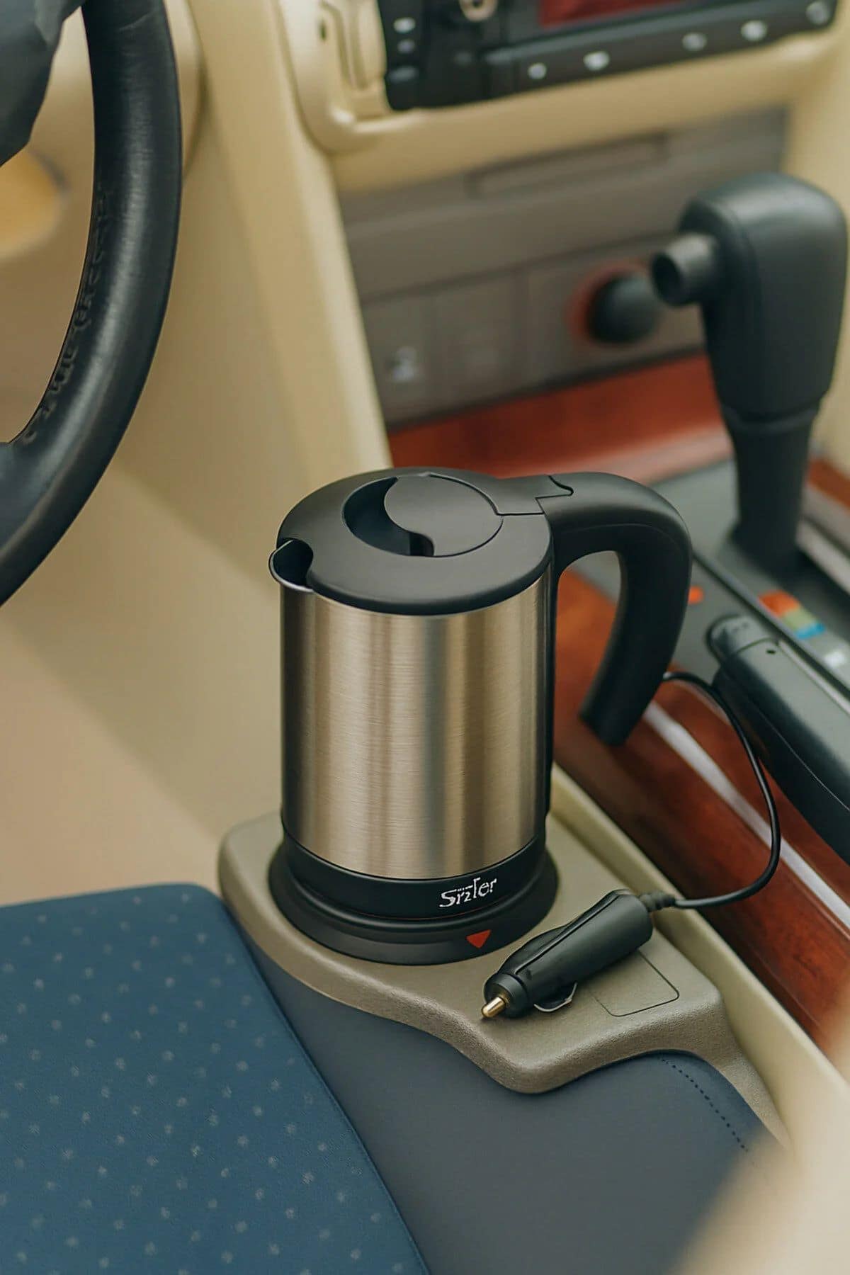 ARAÇ İÇİ SU ISITICI-24V (tır,karavan,yat, kamyon için kullanım İmkanı) 1 LT Su hacmi