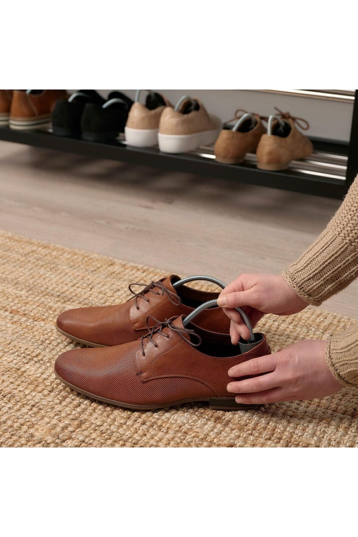 SITTPINNE ayakkabı şekillendirici, koyu gri, 30x7.5 cm - Görsel 5