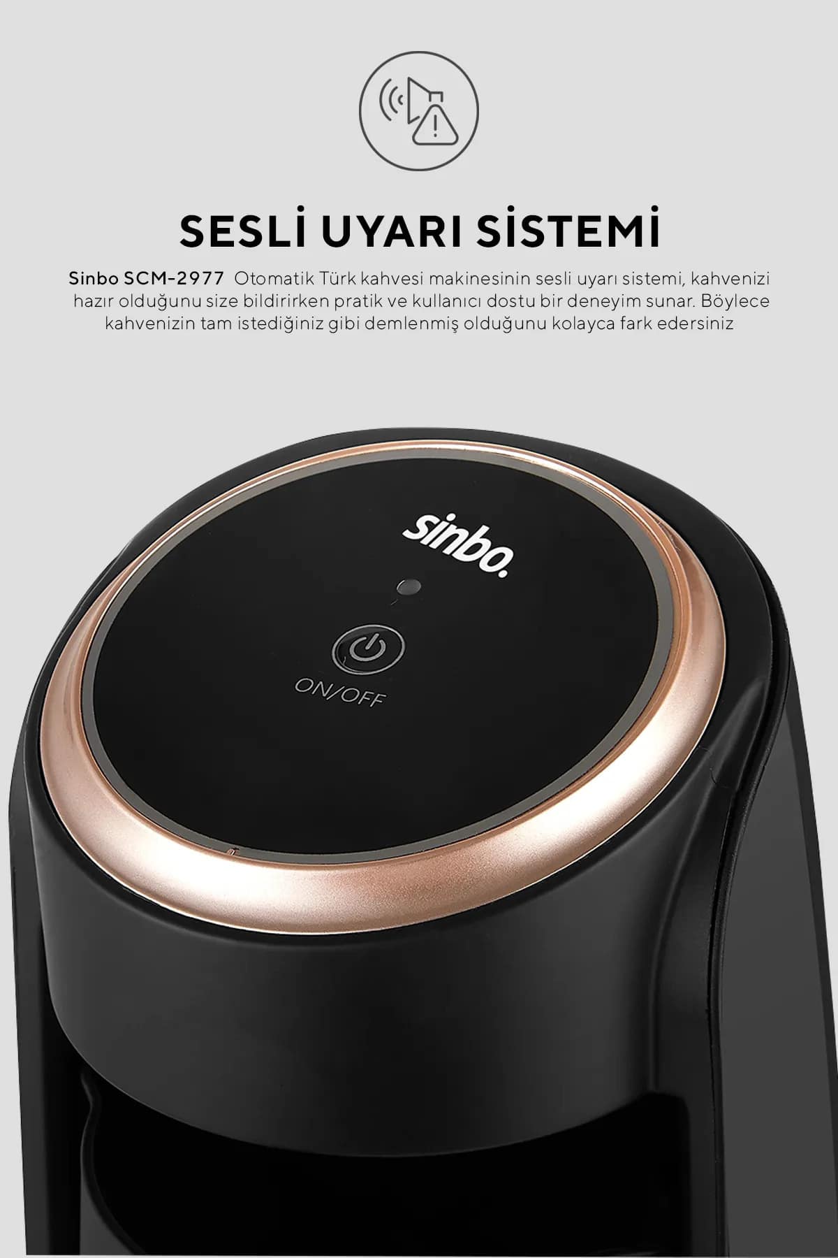 VİATOM Otomatik Türk Kahve Makinesi 4 Fincan - Görsel 5