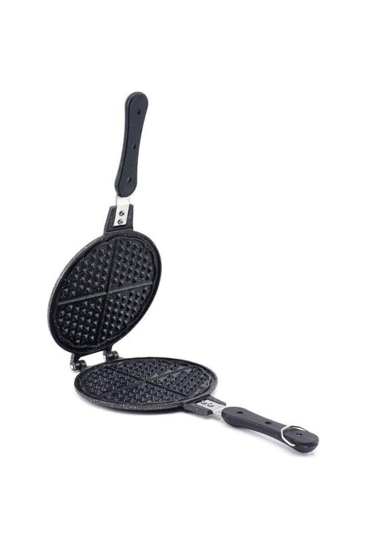 Taşhan Döküm Waffle Tavası Bakalit Sap - Görsel 2