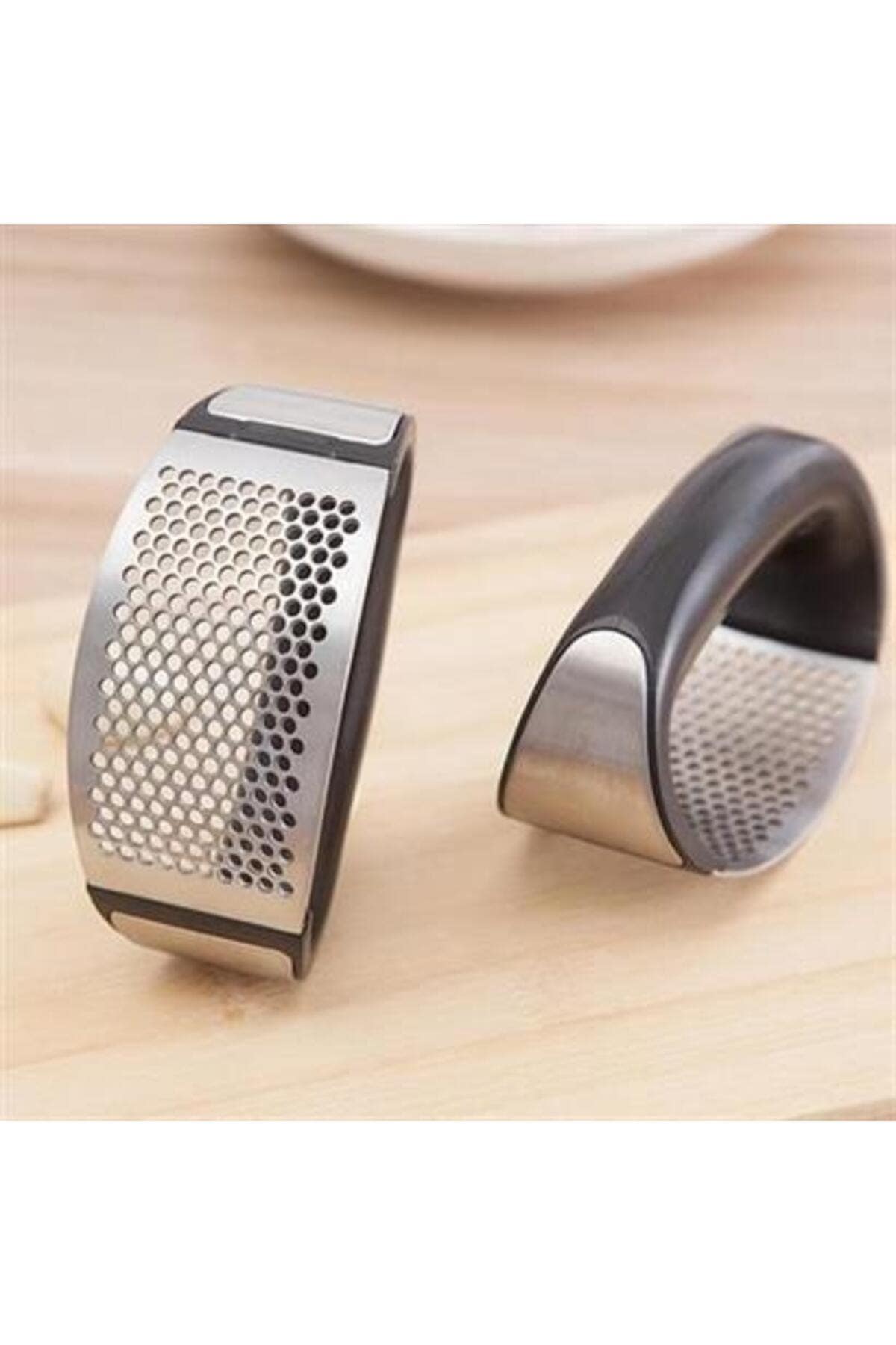 Gondol Tasarım Paslanmaz Çelik Sarımsak Ve Patates Ezici - Mutfakta Pratik Çözüm - Görsel 2