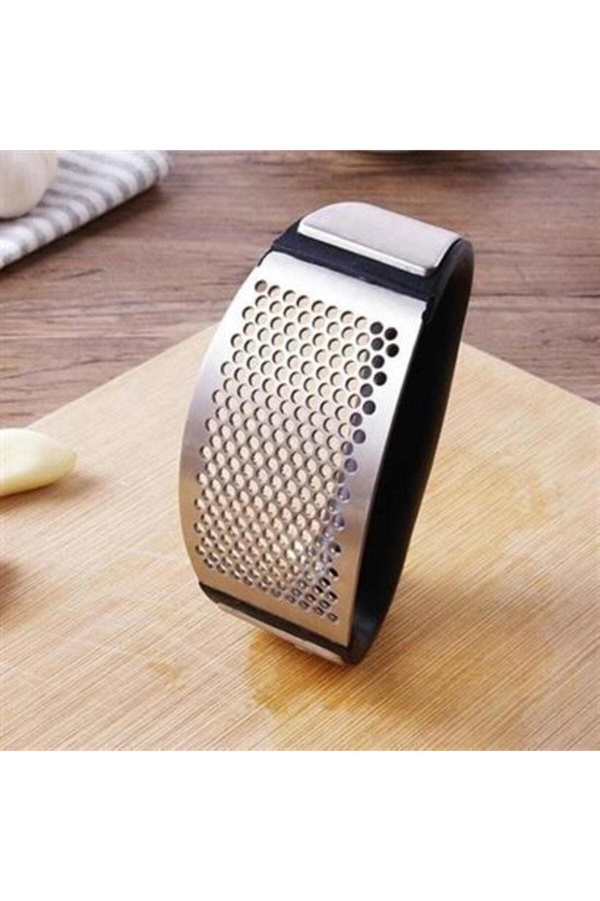 Gondol Tasarım Paslanmaz Çelik Sarımsak Ve Patates Ezici - Mutfakta Pratik Çözüm - Görsel 5