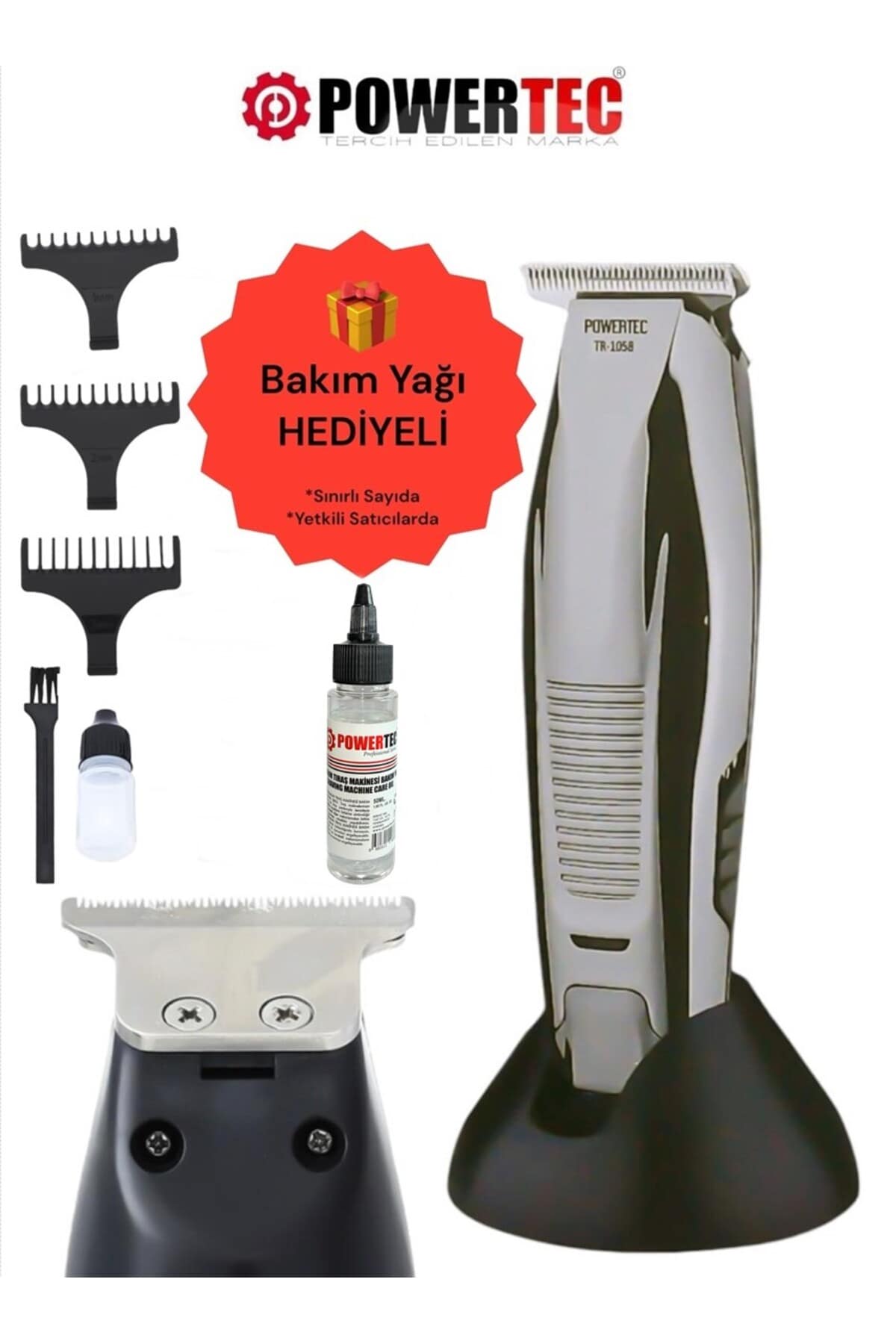 TR-1058 Saç Sakal Ense Vücut Tıraş Makinesi