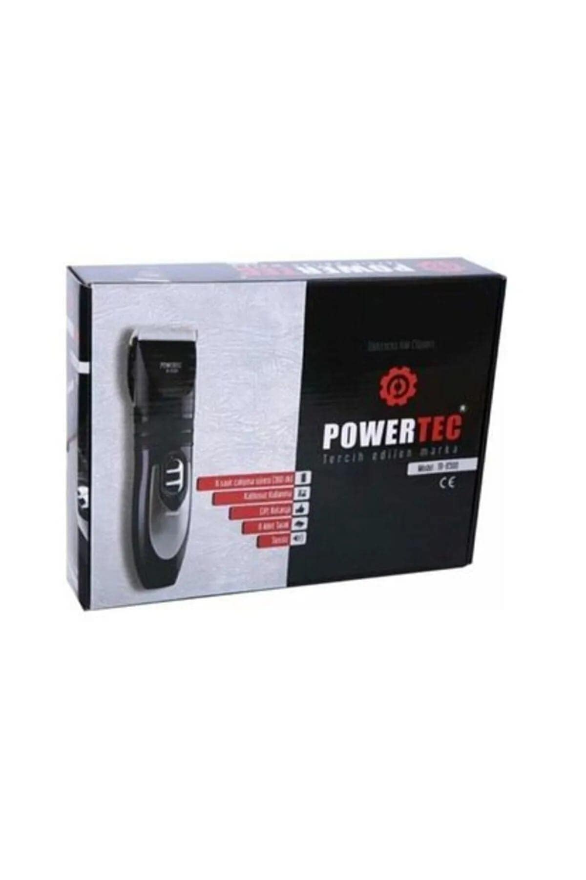 Kuaför Saç Sakal Ense Çift Bataryalı Tıraş Makinesi Tr-6500 - Görsel 3