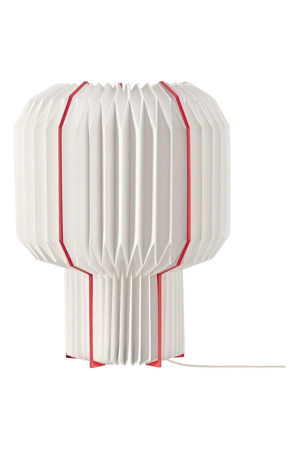 STRÅLA masa lambası, beyaz-kırmızı, 29.5 cm - Görsel 3