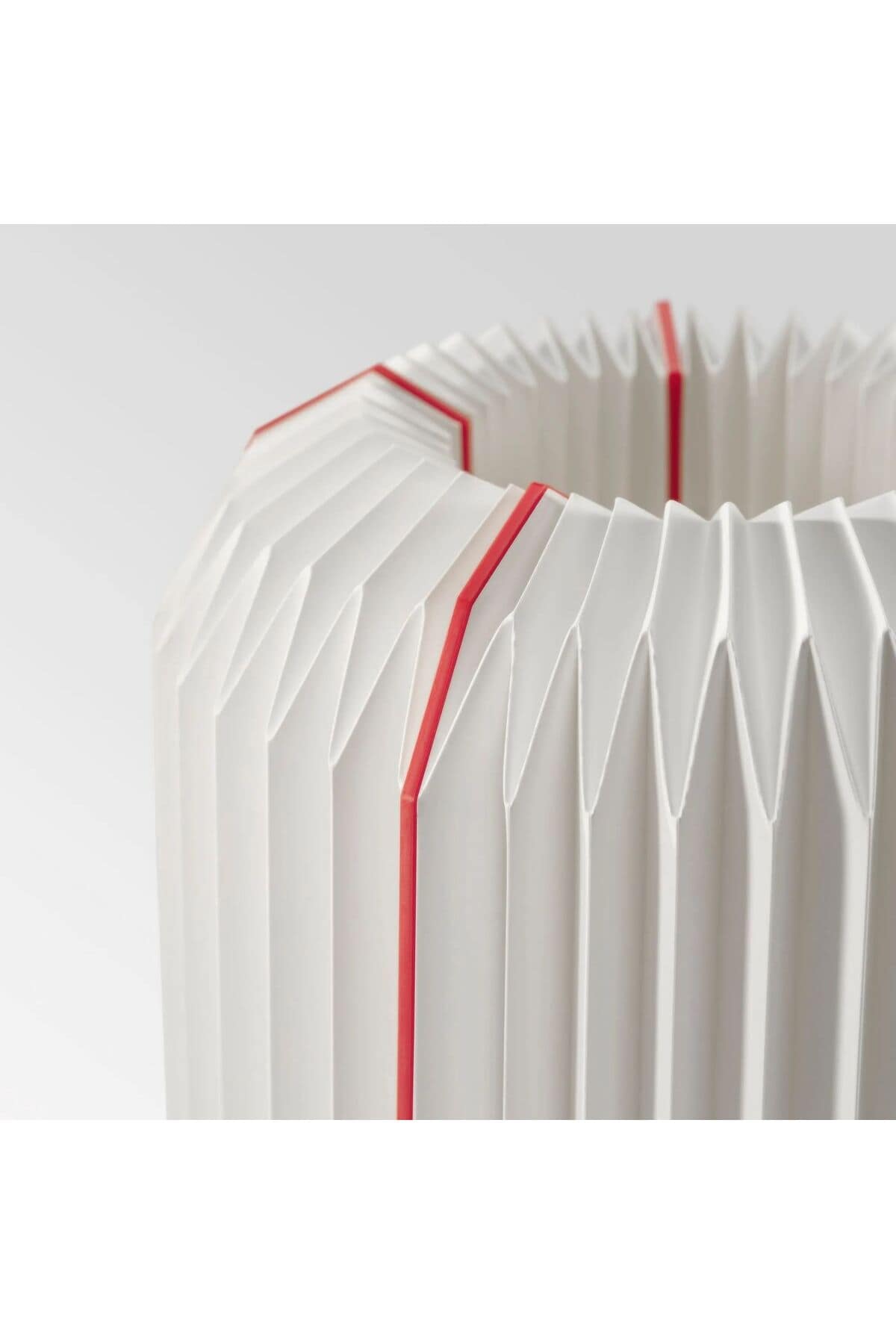 STRÅLA masa lambası, beyaz-kırmızı, 29.5 cm - Görsel 4