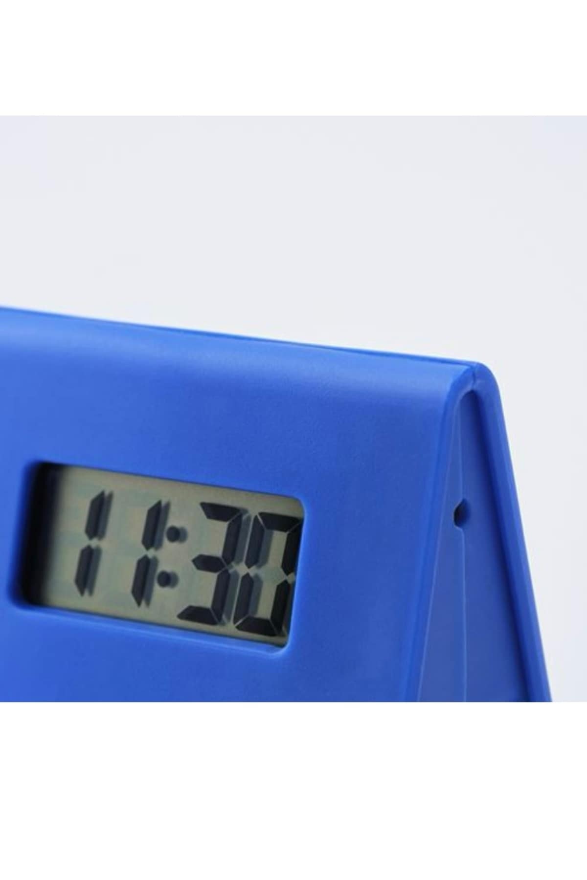Kupong çalar saat, parlak mavi 7x6cm - Görsel 3