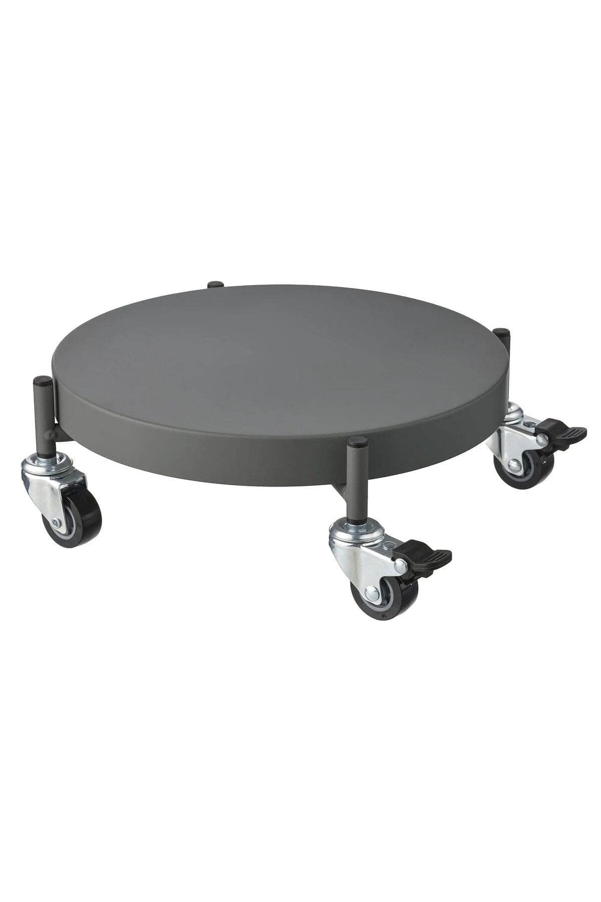 tekerlekli saksı altı, koyu gri, 32 cm OLIVBLAD - Görsel 4