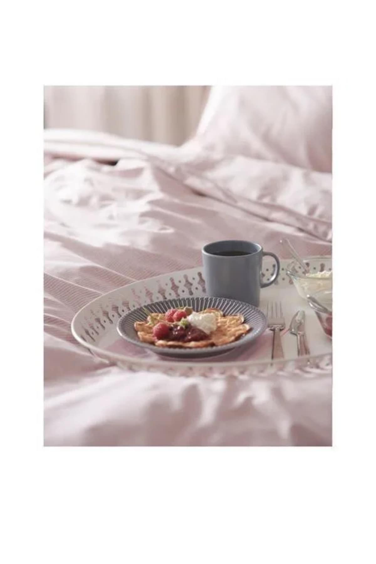 Kaliteli Ürün Dayanıklı Üretim Pratik Kullanışlı Kullanımı İdeal Kolay Şık Tasarım Tepsi ROMANTISK - Görsel 5