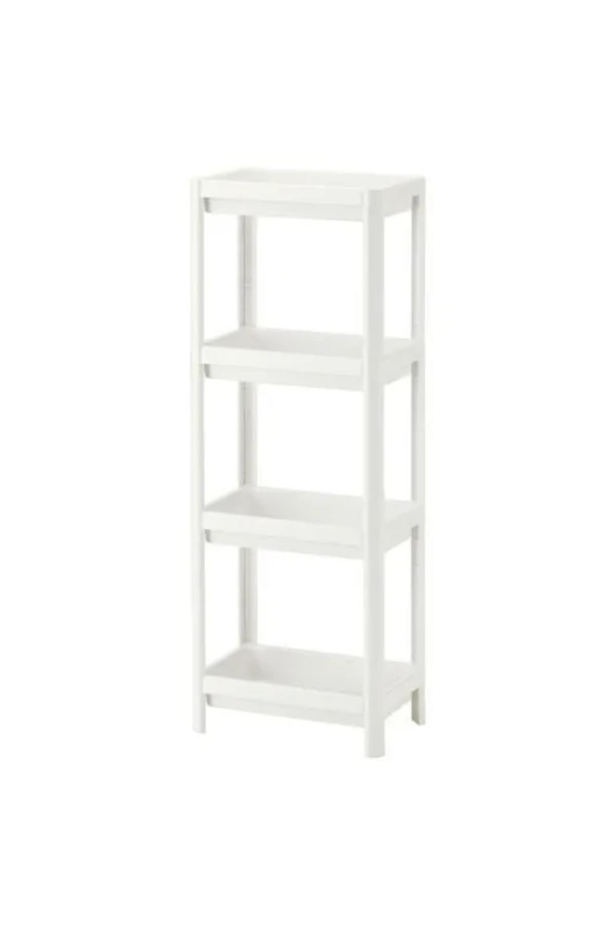 Premium Ürün Kaliteli Üretim Dayanıklı Şık Tasarım Pratik Kullanım 37x23x101 Cm Raf Ünitesi VESKEN - Görsel 2