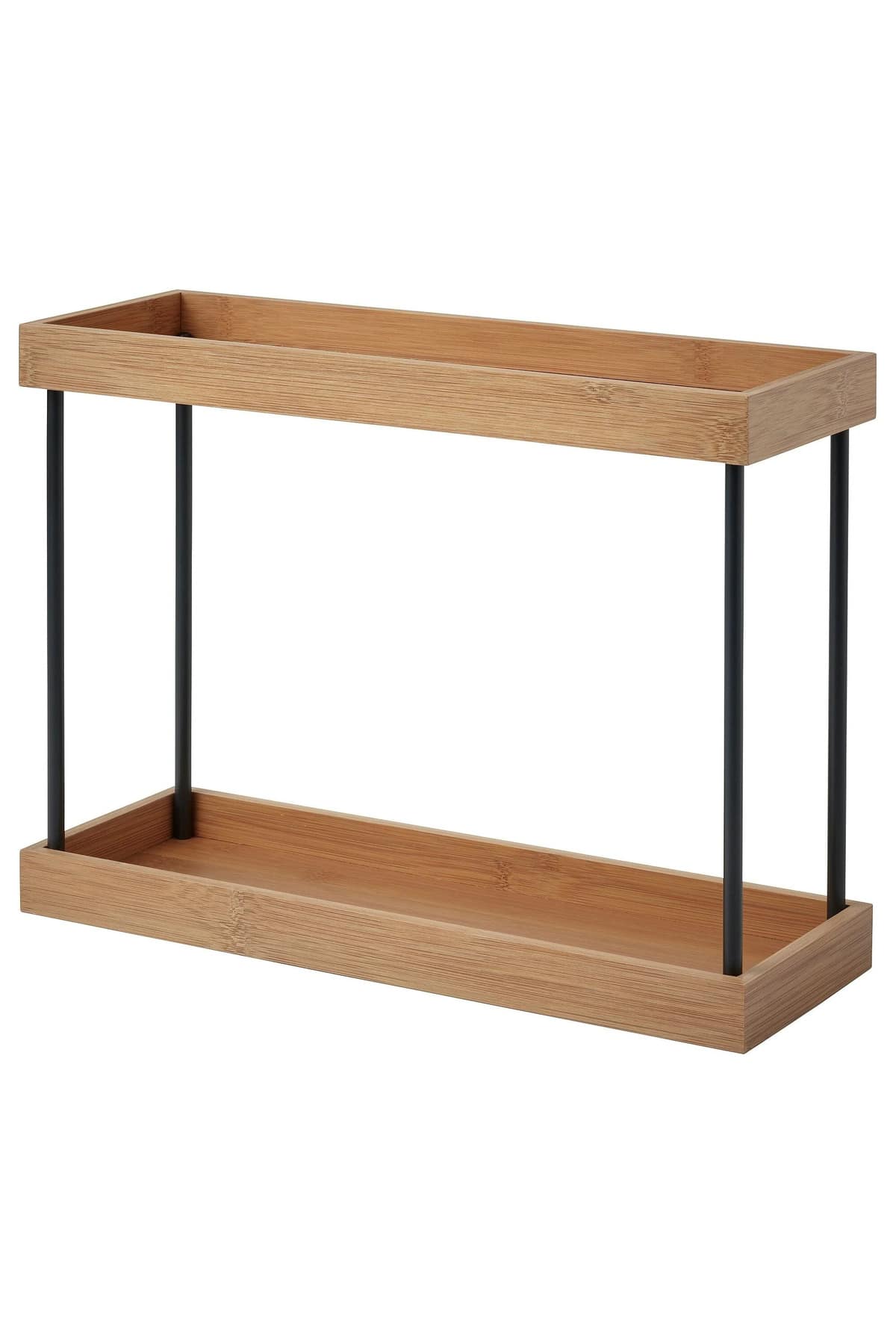 NÅLBLECKA tezgah üstü düzenleyici, bambu, 38x13x28 cm - Görsel 2