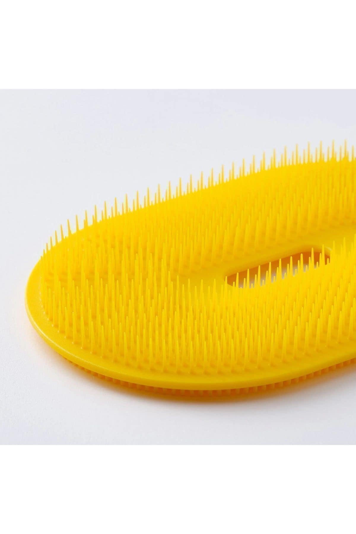 UPPFYLLD Çift Taraflı Sebze Yıkayıcı Temizleme Fırçası, Sarı - Görsel 4