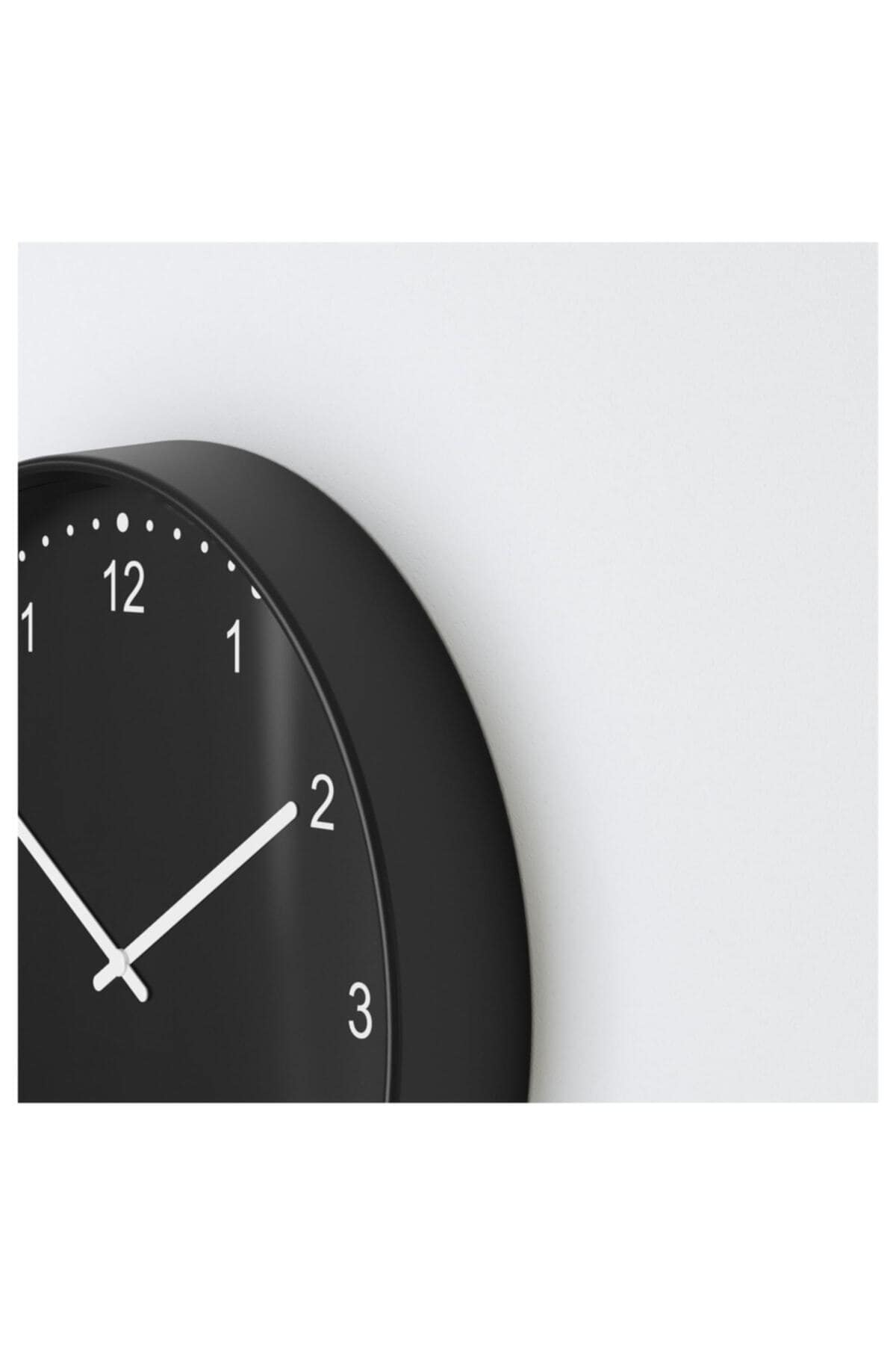 Bondıs Duvar Saatı , Siyah Renk, 38 Cm - Görsel 3