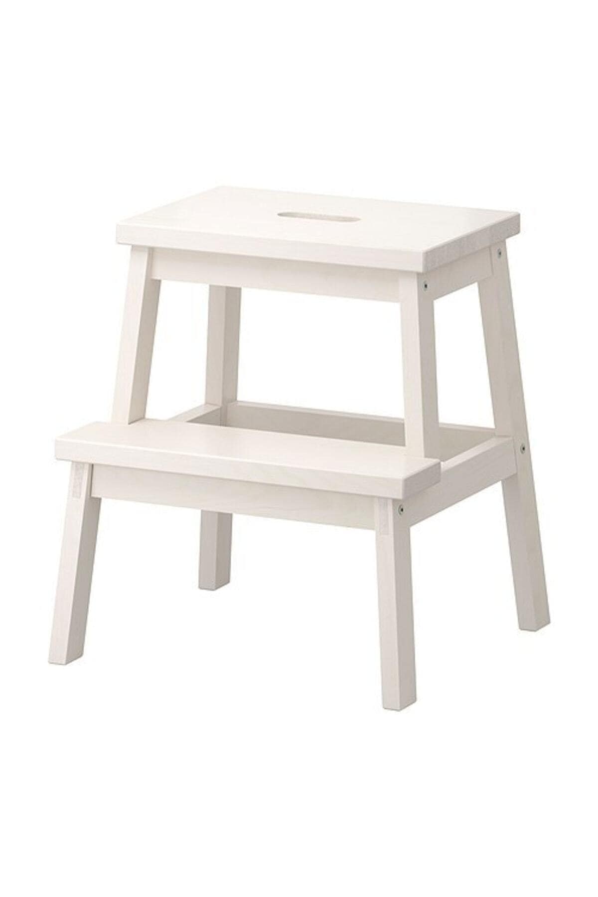Bekvam Basamaklı Mutfak Tabure Merdiven - Beyaz Renk - Görsel 2