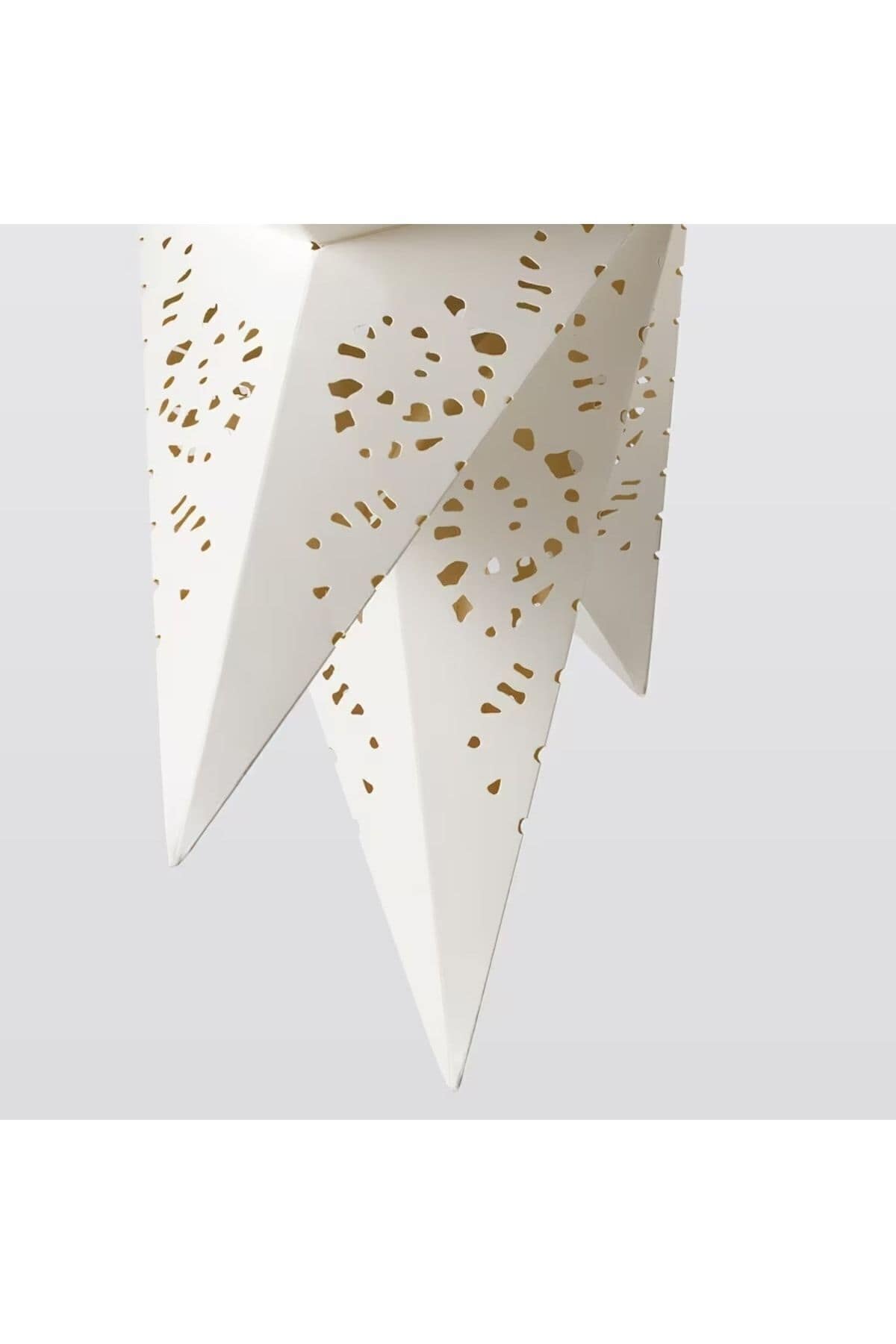 Strala 70 Cm Dantel Motifli Abajur Başlığı Sarkıt Lamba Masa Lambası Başlık - Görsel 3