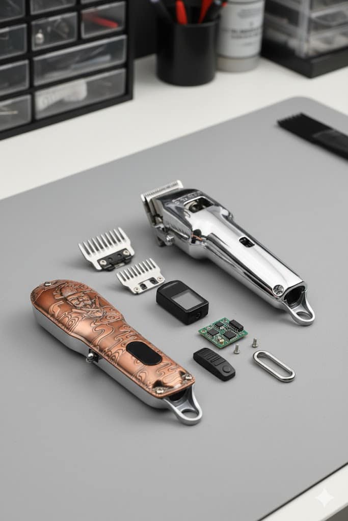 POWERTEC 6700 DİJİTAL SAÇ TRAŞ MAKİNESİ - Görsel 6