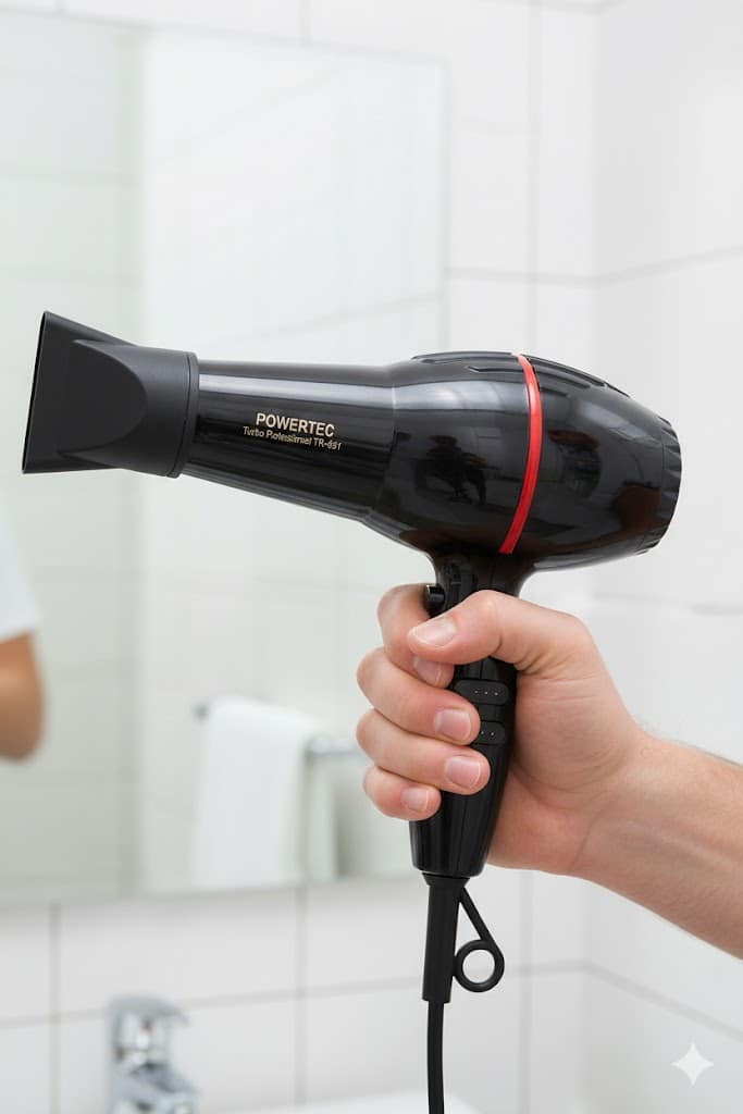 POWERTEC 801 SAÇ KURUTMA MAKİNESİ - Görsel 5